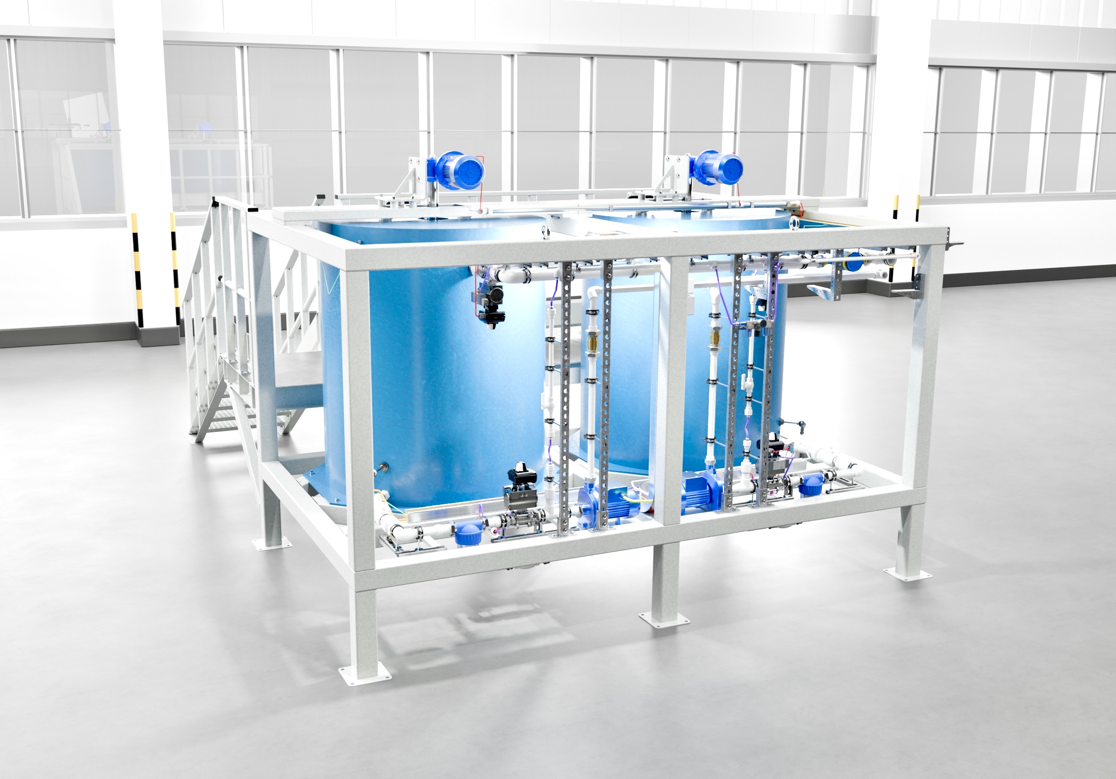 2.1.  Chemical Additive Preparation Unit