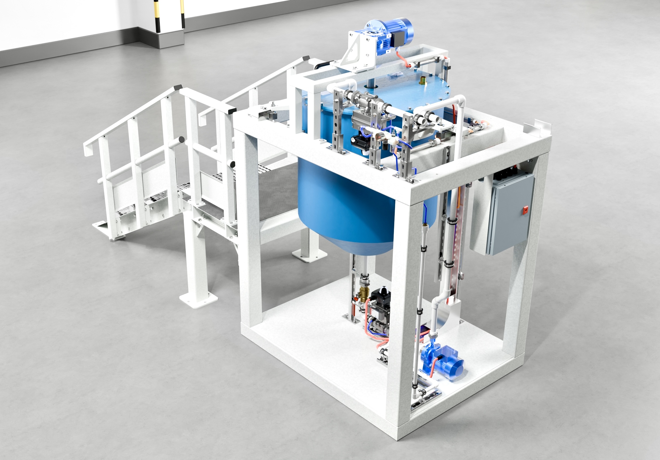 2.2.  Aluminium Slurry Preparation Unit